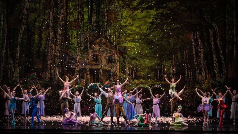 The Dayton Ballet is celebrating its 85th season. Pictured: Dayton Ballet company members in Karen Russo Burke’s 2019 production of "Sleeping Beauty: The Story of Briar Rose." CONTRIBUTED