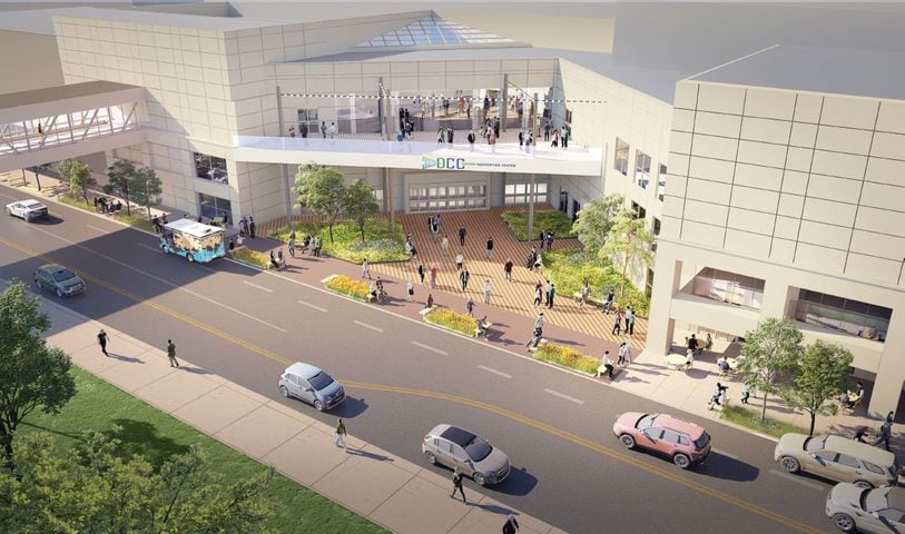 Dayton Convention Center rendering