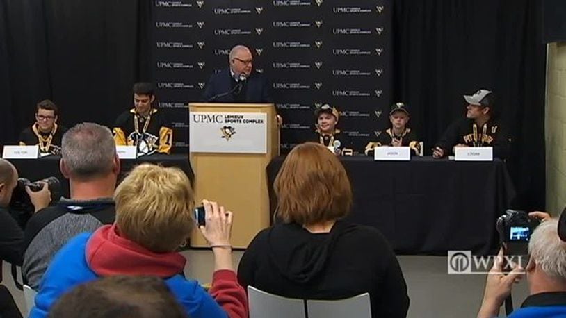 Pittsburgh Penguins GM Jim Rutherford signed five new "prospects" to one-day contracts thanks to Make-A-Wish.