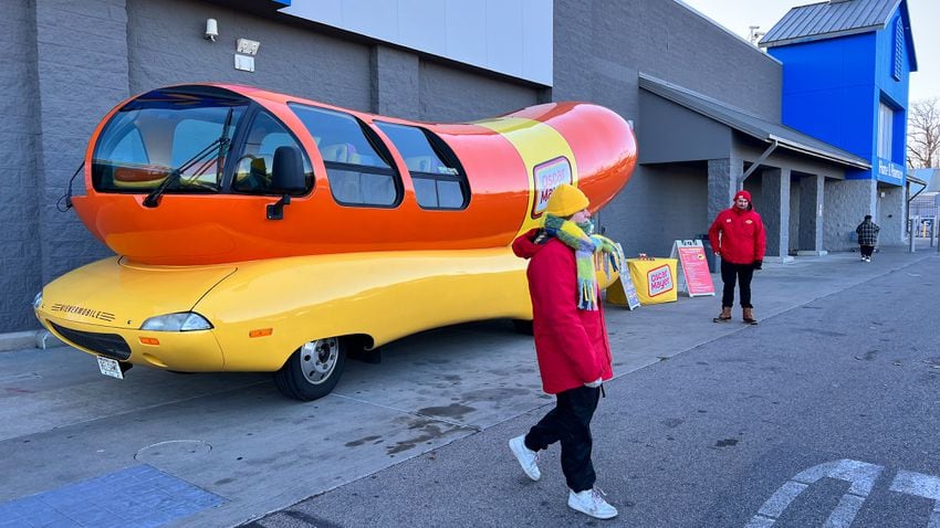 PHOTOS: The Oscar Mayer Wienermobile visits Huber Heights