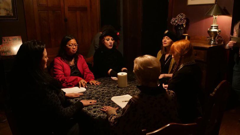 Tickets are now on sale for a guided interactive home tour in Dayton’s South Park Neighborhood featuring a murder mystery on Saturday, Oct. 7. This photo is from the 2022 tour. PHOTO COURTESY: KAITLYN KRAUS