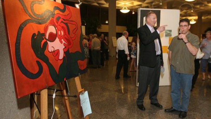 The 2010 DVAC Art Auction was presented Friday, April 30, at the Ponitz Center at Sinclair Community College.