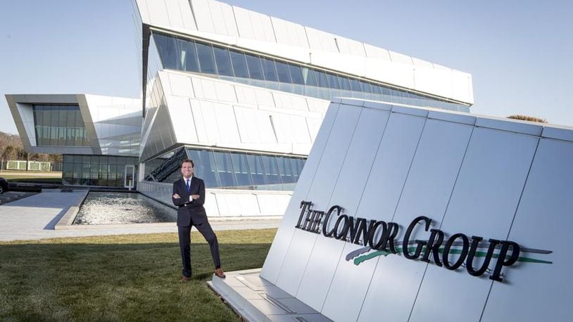 Larry Connor, managing partner of The Connor Group, outside his company’s headquarters off Springboro Pike in Miami Twp. CONTRIBUTED.