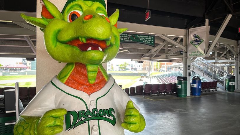 Dayton Dragon's opening day is Tuesday May 11, 2021.