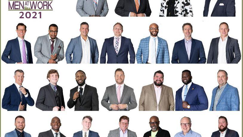 The 2021 Clothes That Work Role Models were: (top row, left to right) Nelson Williams, Carlton Jackson, Branden Fugate, Chris Garrity, (second row, left to right) Dan Stack, Dion Green, David Moyer, JD Ellis, Dwayne Henderson, Heath Gilbert, Mark Brewer, (third row, left to right) Matt Spitz, Garrett Heggem, Michael Newsome, Jack Crotty, Johnny Ortez, Aliou Diouf  Jason Woodard, (fourth row, left to right), Nick Lamb, Shawn Gaulding, Philip Drennen, Robb Sloan, Rodney Veal, Nick Eddy, and Tyler Greenwood.