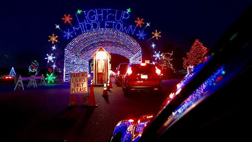 Attendance and donations were up the first weekend of Light Up Middletown, organizers said. NICK GRAHAM/STAFF