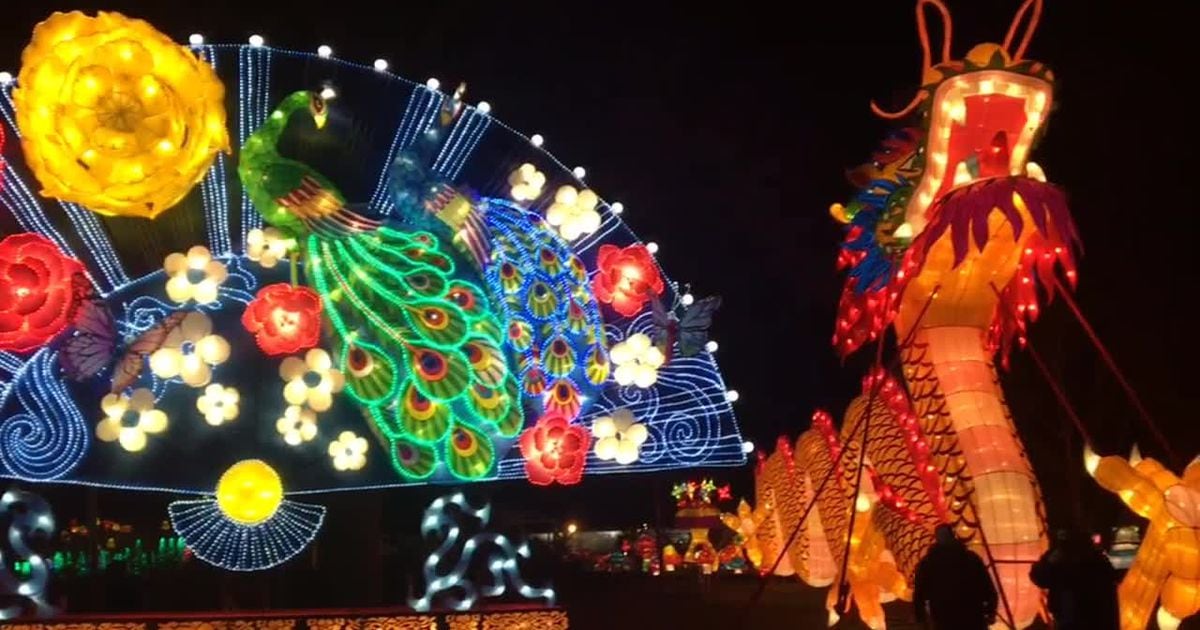 Ohio Chinese Lantern Festival in Columbus