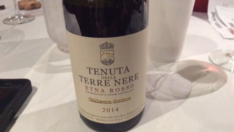 A special Italian wine dinner featuring the wines of Tenuta delle Terre Nere from Sicily will be held at Jay’s Restaurant on April 27. MARK FISHER/STAFF