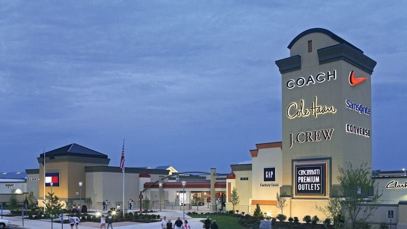 Cincinnati Premium Outlets in Monroe is gearing up for National Outlet Shopping Day, June 10-11. FILE PHOTO