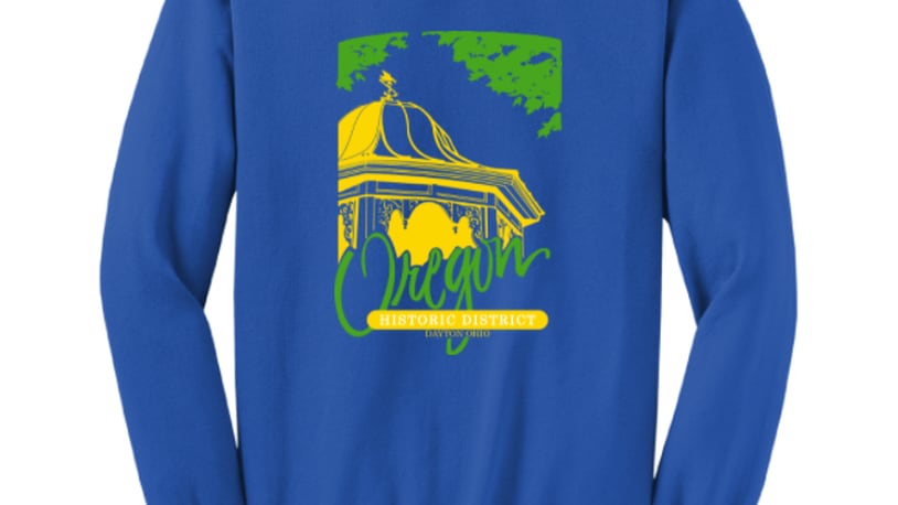 The Oregon Historic District Society has designed a vintage-inspired t-shirt and sweatshirt as a part of its latest fundraising efforts.