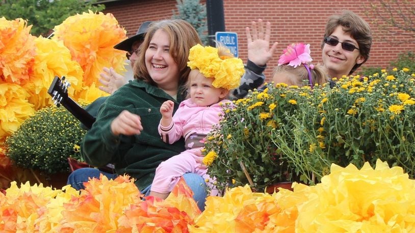 The annual Mum Festival brings crowds and colorful mums to Tipp City and its City Park. This year’s Mum Festival is the 60th year for the event. Contributed photo.
