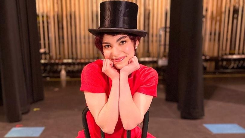 Wright State senior musical theatre major Tassy Kirbas stars in "Sweet Charity" March 18-April 3. PHOTO COURTESY OF WRIGHT STATE THEATRE
