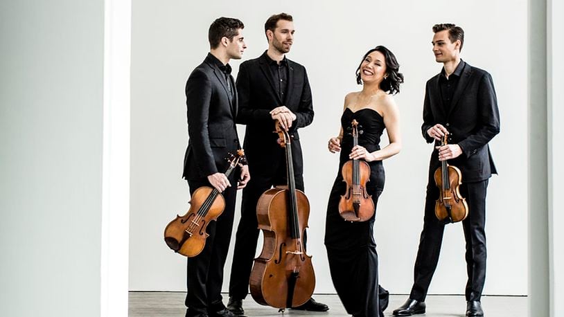 Tesla Quartet will peform Viaggio in Italia during the University of Dayton’s ArtsLIVE Performance Series. CONTRIBUTED PHOTO