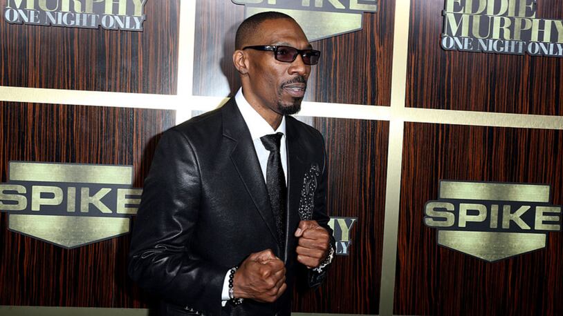Actor Charlie Murphy arrives at Spike TV's "Eddie Murphy: One Night Only" at the Saban Theatre on November 3, 2012 in Beverly Hills, California.  (Photo by Frederick M. Brown/Getty Images)