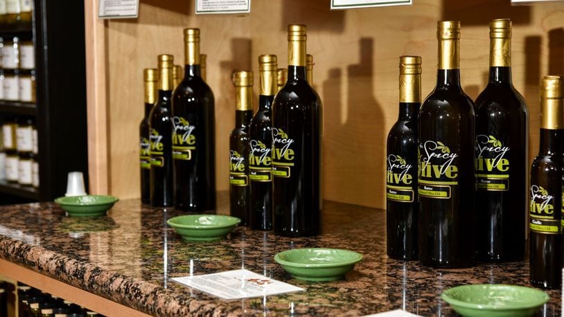 The Spicy Olive, specializing in fresh and flavored olive oils from throughout the world and in aged balsamic vinegars from Italy, is gearing up to relocate its Austin Landing shop to The Shops of Oakwood on Far Hills Avenue.