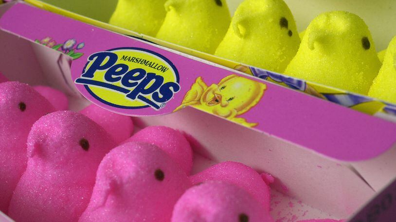 Marshmallow Peeps. File photo. (Photo by William Thomas Cain/Getty Images)