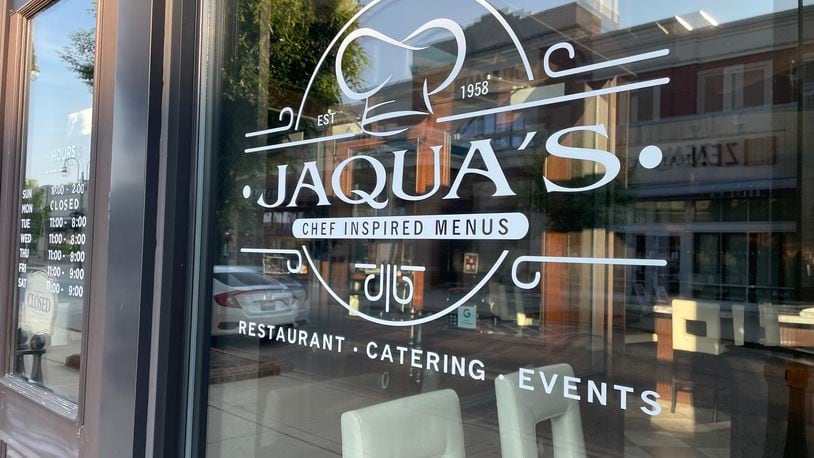 Jaqua’s, an upscale American bistro restaurant featuring made-from-scratch dishes, has closed its doors at The Greene Town Center. NATALIE JONES/STAFF