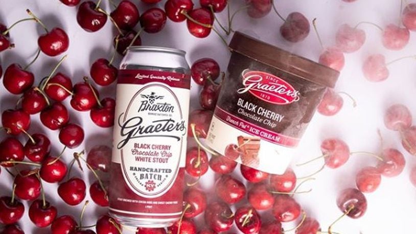 Meet the latest yummy collaboration between local legends Braxton Brewing Company and Graeter's: The Black Cherry Chocolate Chip White Stout.
