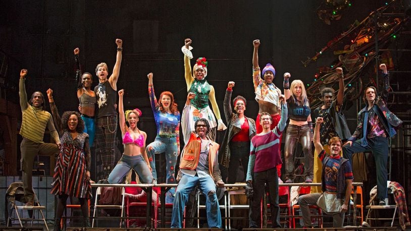 The 20th anniversary tour of Jonathan Larson’s Tony and Pulitzer Prize-winning rock musical “Rent” is slated Jan. 21-26, 2020 at the Schuster Center. CONTRIBUTED