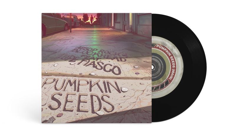 Hip-hop artists Aesop Rock, Blockhead and Lupe Fiasco have released the collaborative single, “Pumpkin Seeds” (Rhymesayers Entertainment), to raise money for The Collaboratory in Dayton. The goal is to complete skateboard parks at Claridge Park and Home Avenue in Dayton.