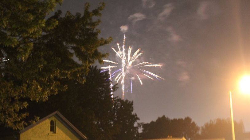On July 1, the discharge of consumer-grade fireworks in Ohio will be legal on private property except in communities choosing to opt out, according to the Ohio Department of Commerce. FILE
