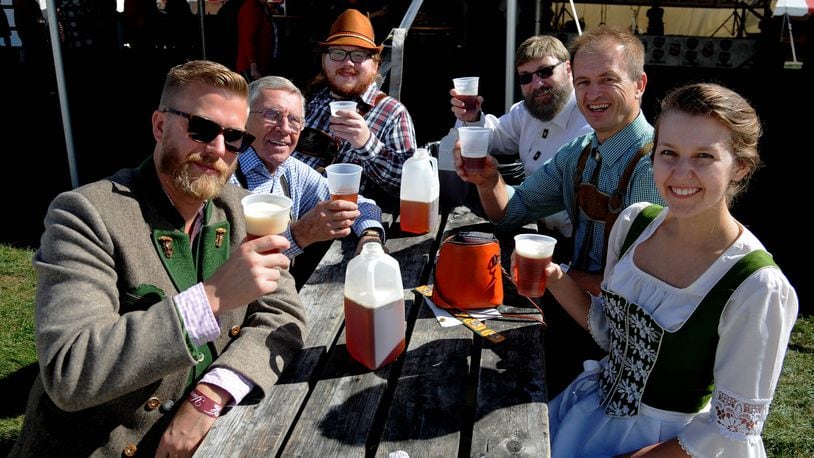 Minster is a small village located approximately one hour north of Dayton. Every year, their Oktoberfest weekend attracts a crowd roughly three times the size of its population of near 3,000. DAVID MOODIE/CONTRIBUTED