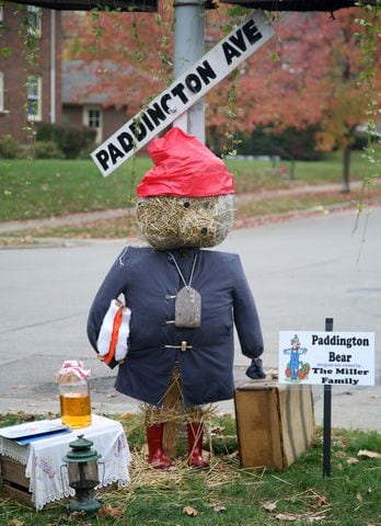 PHOTOS: ‘I’ll take murder hornets for $200 Alex,’ Oakwood’s Scarecrow Row displays creative Halloween fun
