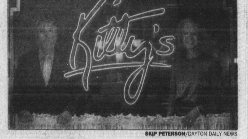 Pictured are Kitty and Dan Sachs, owners of Kitty's Restaurant in Dayton (Dayton Daily News Archives).