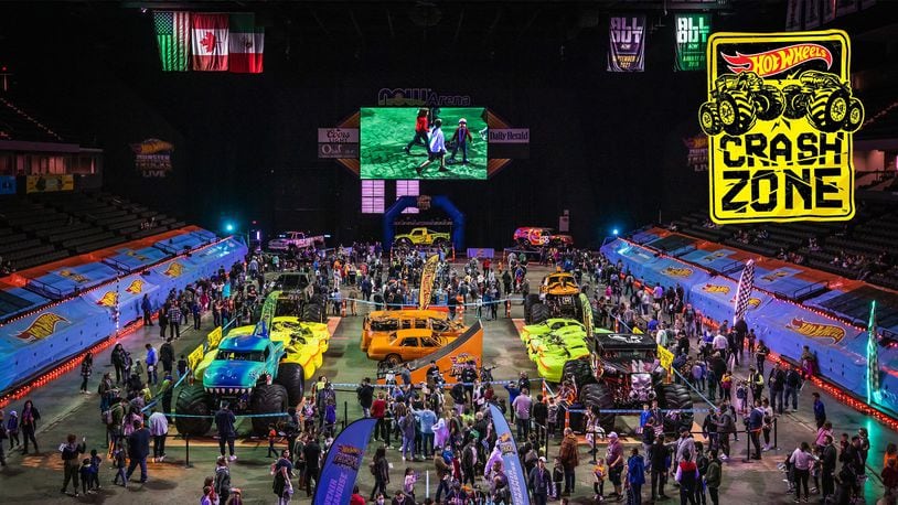 "Monster Trucks Live: Glow Party" will be held at the Nutter Center May 4-5, 2024. WEBSITE PHOTO