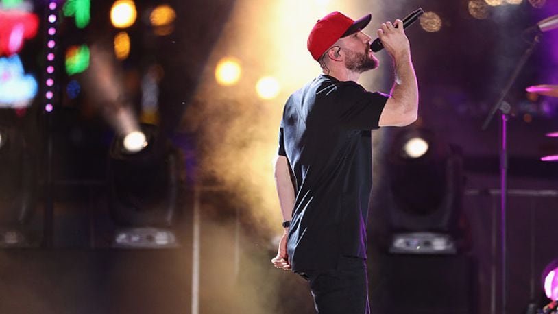 NASHVILLE, TN - JUNE 06:  Sam Hunt performs at 2018 CMT Music Awards at Bridgestone Arena on June 6, 2018 in Nashville, Tennessee.  (Photo by Anna Webber/Getty Images for CMT)