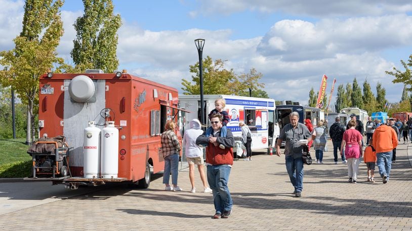 Bites In the Heights, a free event featuring 15 local food trucks and more, is returning to the Rose Music Center in Huber Heights on Saturday, Oct. 8 from 11 a.m. to 6 p.m. TOM GILLIAM/CONTRIBUTING PHOTOGRAPHER