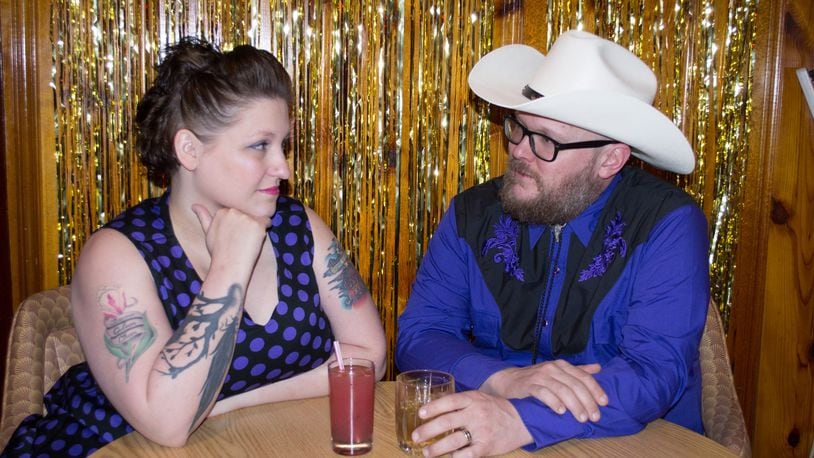 Charlie and Amanda Jackson offer up pure musical perfection on “The King & Queen of Dayton Country,” being released by Magnaphone Records during an outdoor show at Yellow Cab Tavern in Dayton on Saturday, July 25. CONTRIBUTED