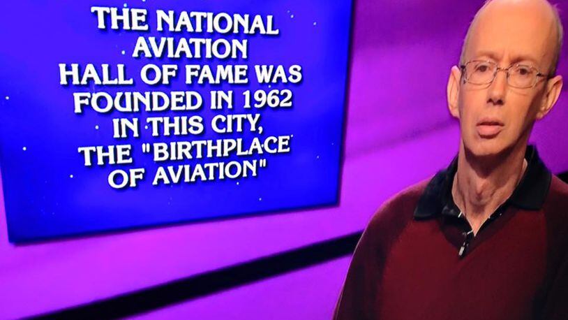 Johnny Saunders of Dallas, TX was faced with a bit of Ohio trivia on the Dec. 30 episode of Jeopardy! (Source: Contributed)