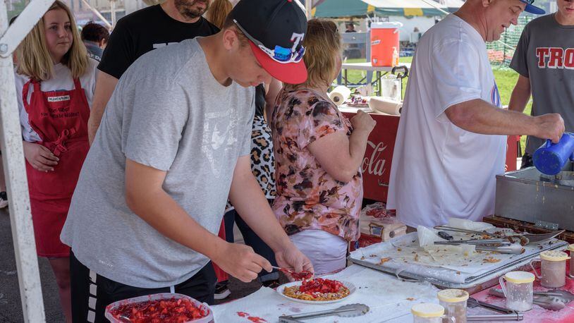 The Troy Strawberry Festival set for June 3 and 4 kicks off the summer festival season. TOM GILLIAM / CONTRIBUTING PHOTOGRAPHER