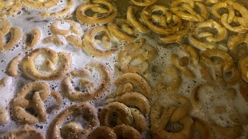 Branch & Bone Artisan Ales,  905 Wayne Ave., will celebrate the release of its new beer Pretzel Queen on Dec. 19. The beer is the result of a partnership with Smales Pretzel Bakery, nearby at 210 Xenia Ave. CONTRIBUTED