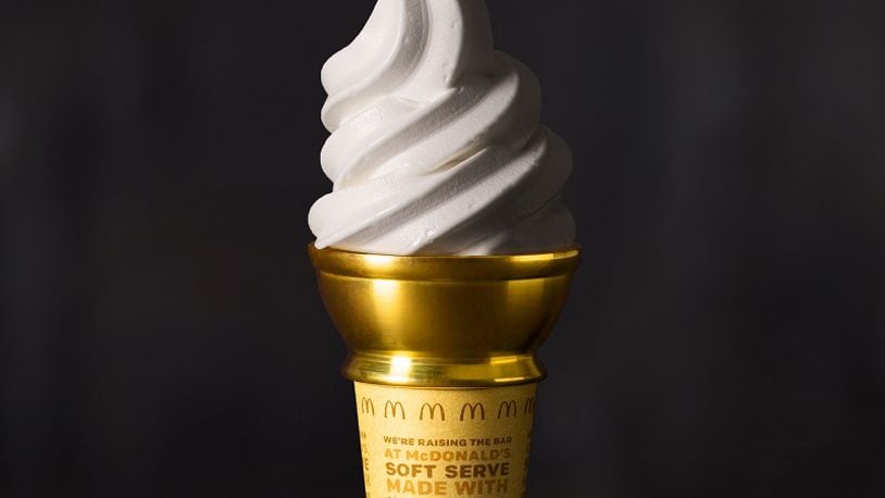 Miami Valley McDonald’s will offer free soft-serve ice cream cones through its app on National Ice Cream Day on Sunday, July 16. SUBMITTED