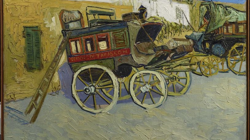 Vincent van Gogh, Tarascon Stagecoach, 1888. Oil on canvas, The Henry and Rose Pearlman Foundation, on loan since 1976 to the Princeton University Art Museum.