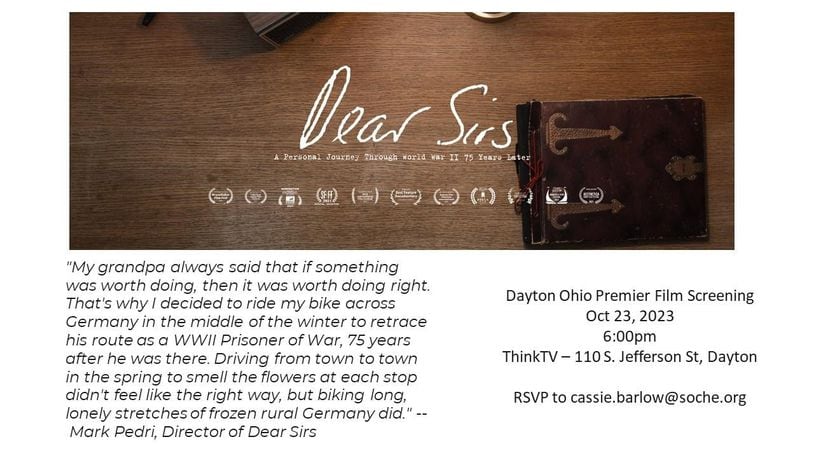 'Dear Sirs' will be screened Oct. 23 at ThinkTV. CONTRIBUTED