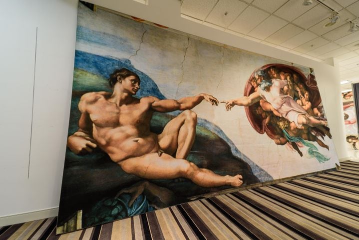 PHOTOS: A sneak peek of Michelangelo’s Sistine Chapel: The Exhibition at The Mall at Fairfield Commons