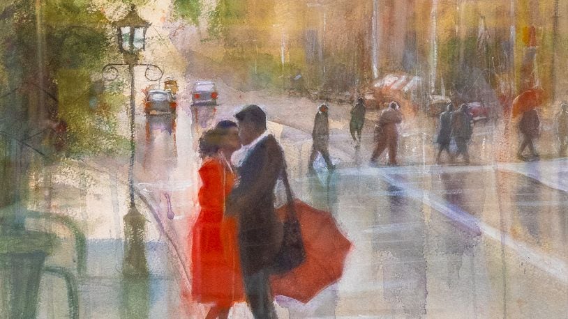 A watercolor painting by Dayton artist Gregory DeGroat is featured in the 2022 Art of Soul! juried exhibit. CONTRIBUTED