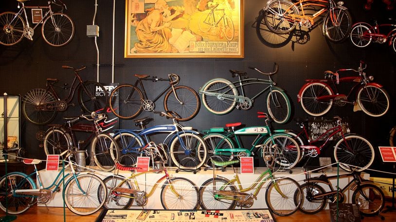 Dayton and its history of bicycle innovation are well represented at The Bicycle Museum of American in New Bremen. LISA POWELL / STAFF