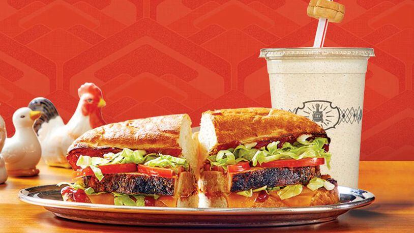 Potbelly Sandwich Shop will offer a Turducken sandwich and pumpkin pie milkshake for a limited time starting Nov. 13. CONTRIBUTED