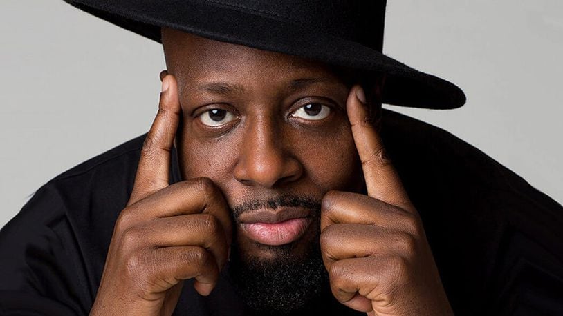 Wyclef Jean, whose latest album, “Wyclef Goes Back to School Volume 1,” was released in 2019, the Dayton Philharmonic Orchestra for “A Night of Symphonic Hip-Hop, ” a Rockin’ Orchestra Series concert at the Schuster Center in Dayton on Saturday, Feb. 8. CONTRIBUTED