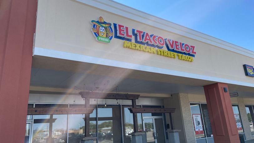 El Taco Veloz Mexican Street Tacos is coming soon to 4904 Airway Road in Riverside. NATALIE JONES/STAFF