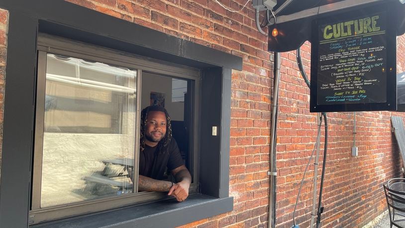 Dayton Chef Dane Shipp is another step closer to opening his first brick-and-mortar restaurant, CULTURE By Chef Dane, in the Oregon District. NATALIE JONES/STAFF