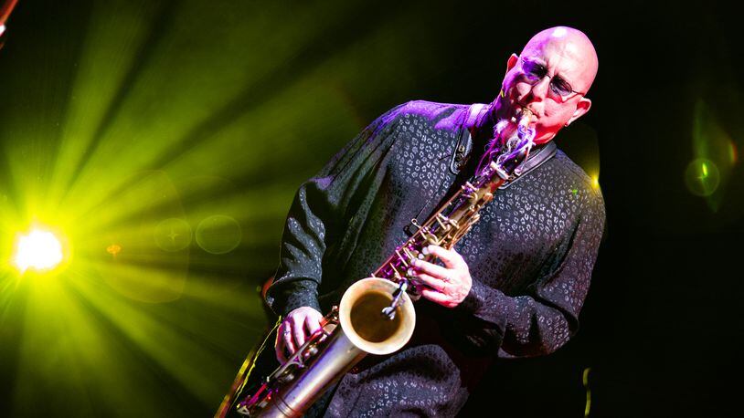 Dave Matthews Band saxophonist Jeff Coffin, who was nominated for a Grammy Award for Best Contemporary Instrumental Album for his 2022 release, “Between Dreaming and Joy,” performs at Weekend of Jazz at Beavercreek High School on Saturday, Feb. 24.