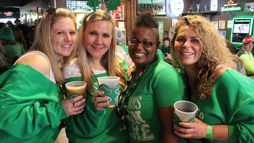 Dayton's St. Patty's Day revelers don't mess around. Here are some of the best outfits from the 2016 festivities. FILE PHOTO