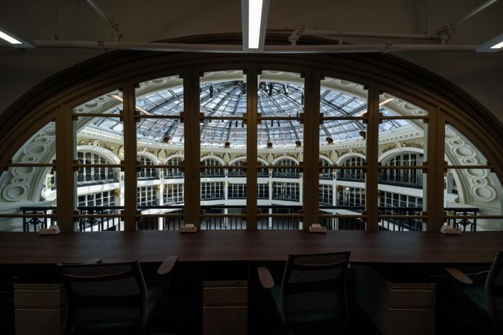 PHOTOS: The completed third floor expansion of The Hub in the Dayton Arcade's Rotunda