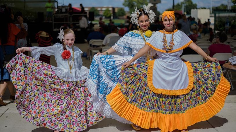 The Hispanic Heritage Festival celebrated its 18th year with dancing, food and fun on Saturday, Sept. 15 at RiverScape MetroPark in Dayton. TOM GILLIAM / CONTRIBUTING PHOTOGRAPHER