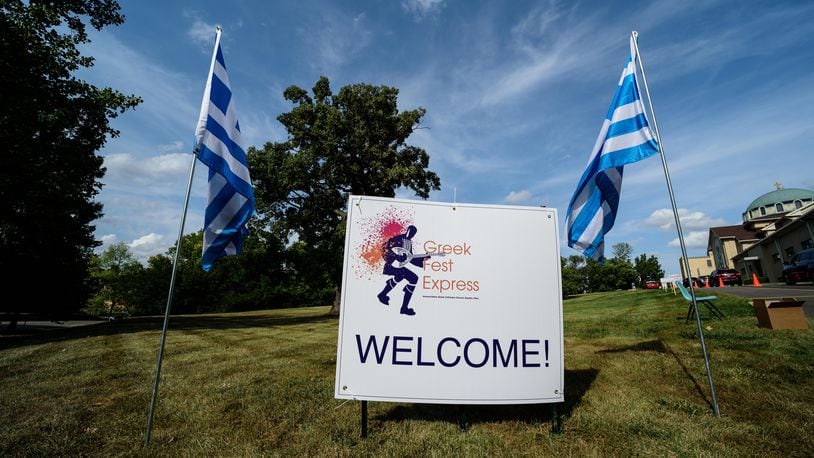 Dayton Greek Festival organizers will host another drive-thru version of the event, called the Greek Fest Express, from Sep. 10-12 at Annunciation Greek Orthodox Church, located at 500 Belmonte Park North in Dayton. TOM GILLIAM/CONTRIBUTING PHOTOGRAPHER